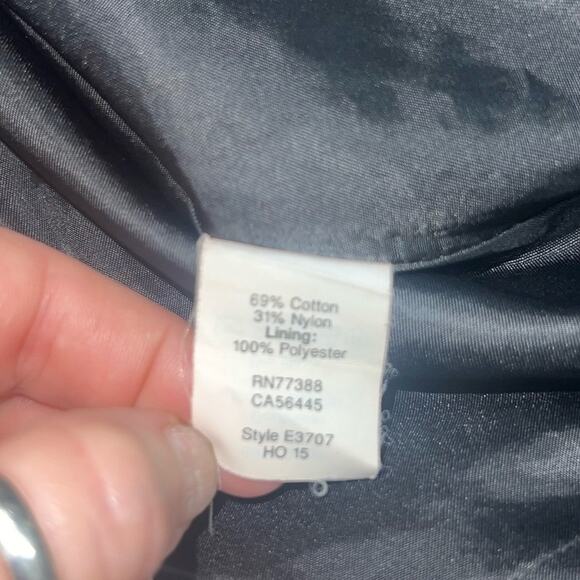 UEC J. CREW BLACK FLORAL LACE FIT & FLARE DRESS SZ 10 - Picture 8 of 11